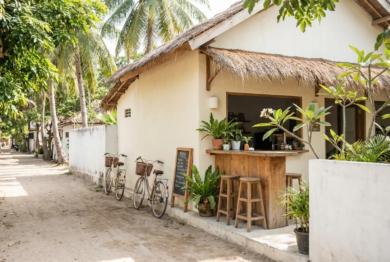 KOA Cafe on Gili Trawangan