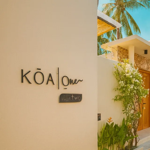KOA One Villa entrance